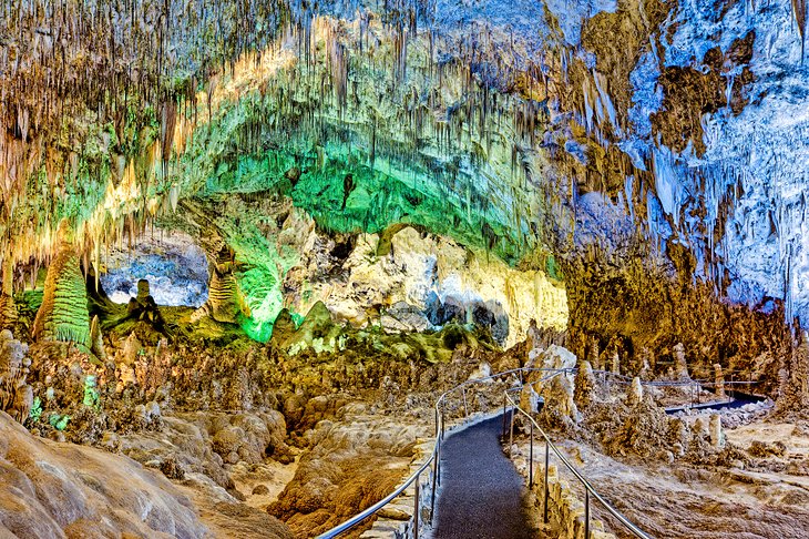La grande salle des cavernes de Carlsbad