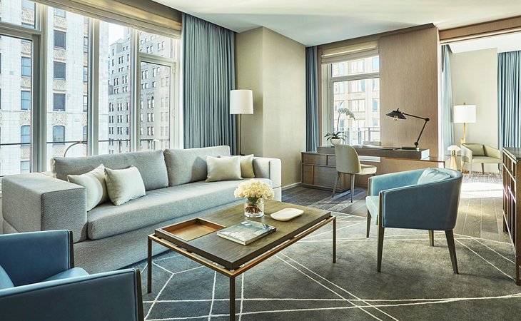 Source de la photo : Four Seasons Hotel New York Downtown