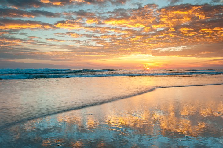 Sunrise at Pea Island National Wildlife Refuge