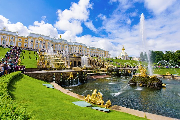 The Peterhof Palace in St. Petersburg