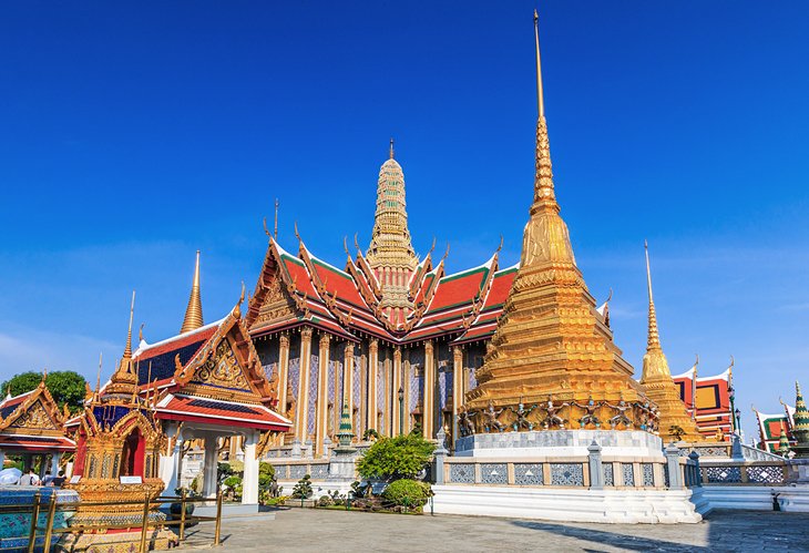 Temple du Bouddha d'émeraude à Bangkok