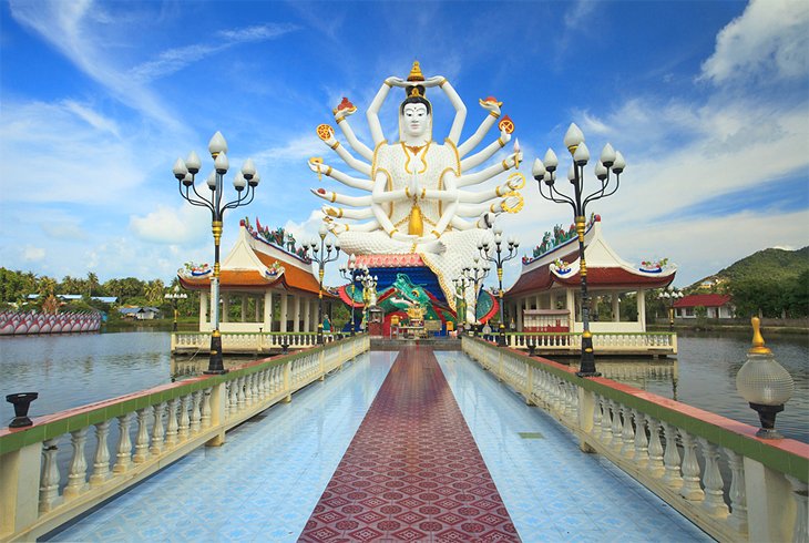 Kuan Yin statue on Koh Samui