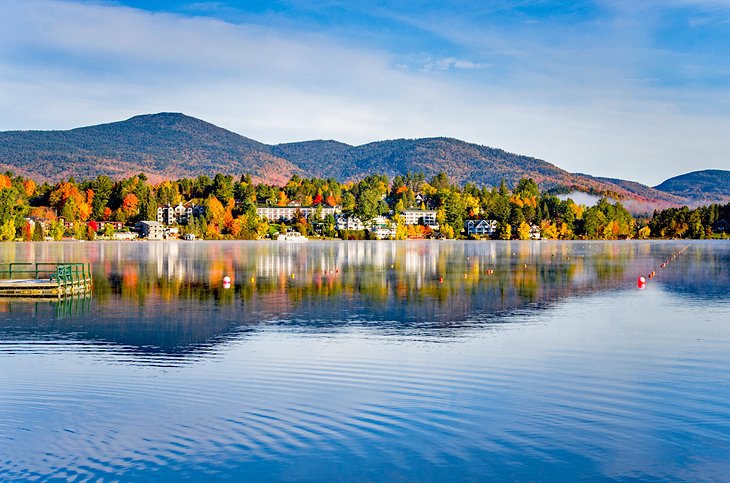 Lake Placid in autumn