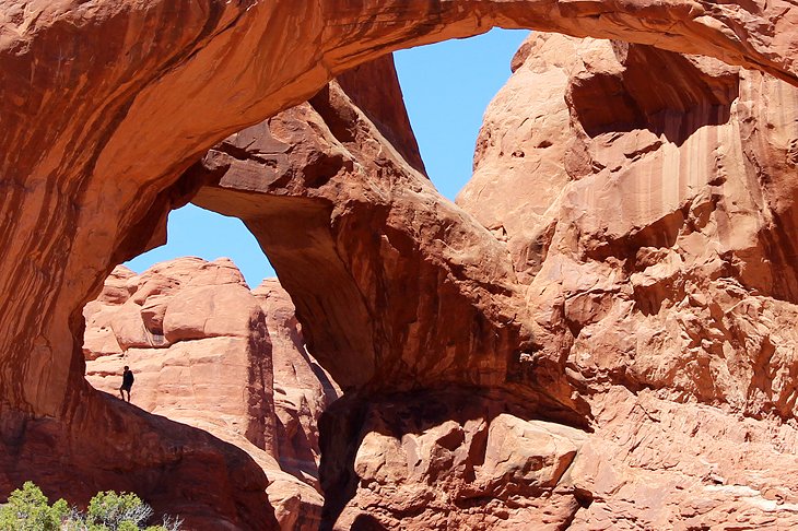 Double Arch in Arches National Park