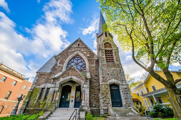 A historic church in Brattleboro