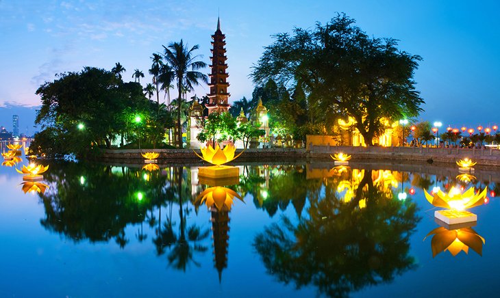 Tran Quoc pagoda in Hanoi