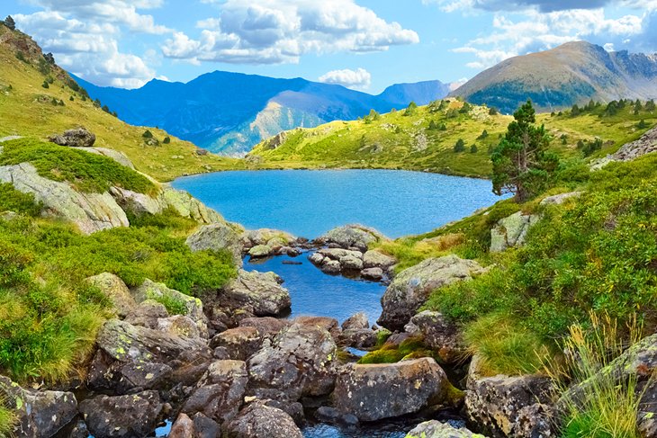 Lake in Estanys de Tristaina