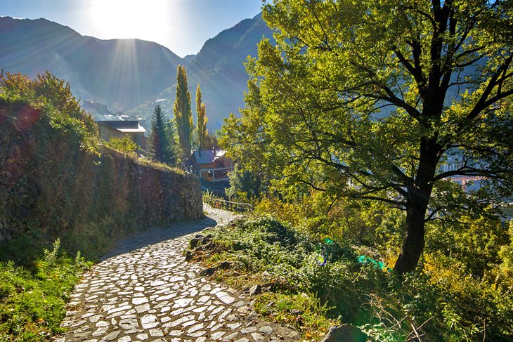 Inviting path in Les Escaldes