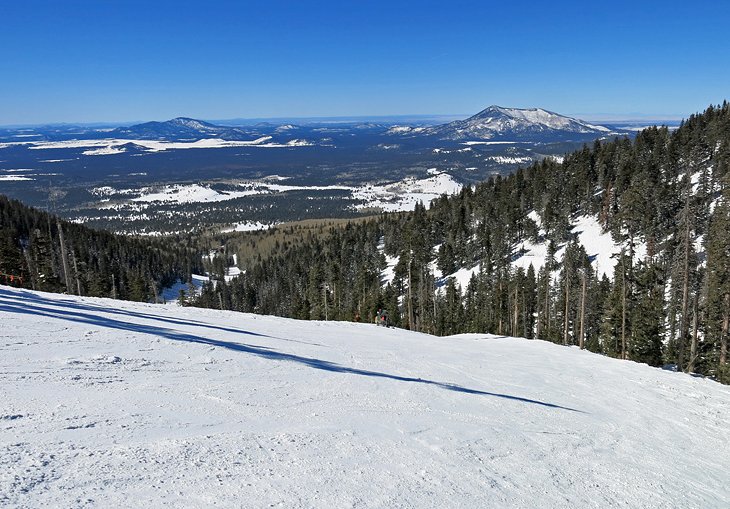 View from Mount Humphreys at Arizona Snowbowl