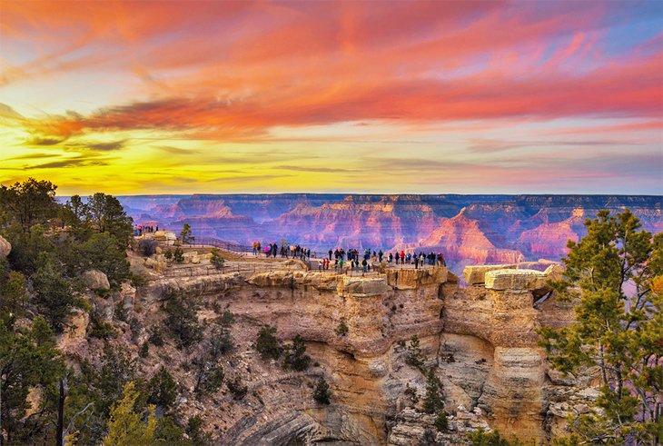 Sunset at Mather Point