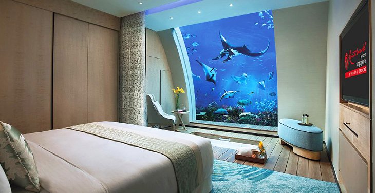 8 mejores hoteles submarinos |  PlanetWare