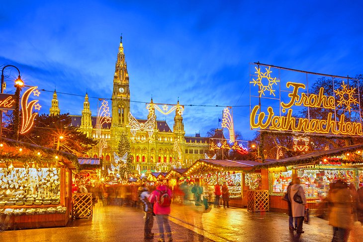 Christmas Market in Vienna