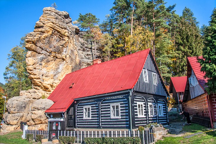 Traditional building near Bohemian Switzerland National Park