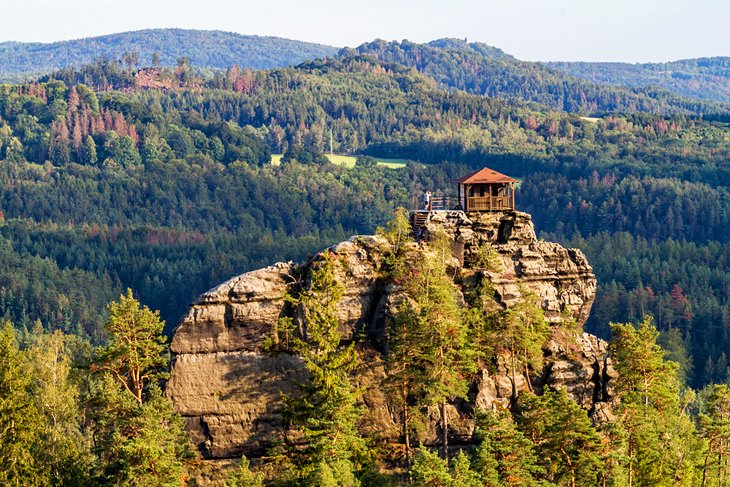 Mary's Outlook in Bohemian Switzerland National Park