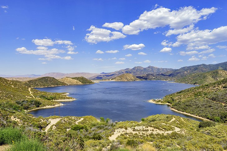 Boat launch at Silverwood Lake