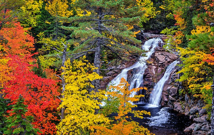 Mary Ann Falls in Cape Breton Highlands National Park