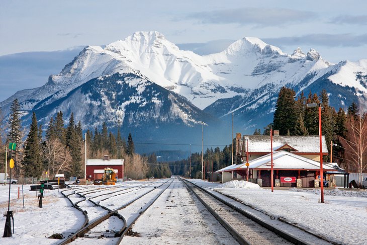 Banff train station