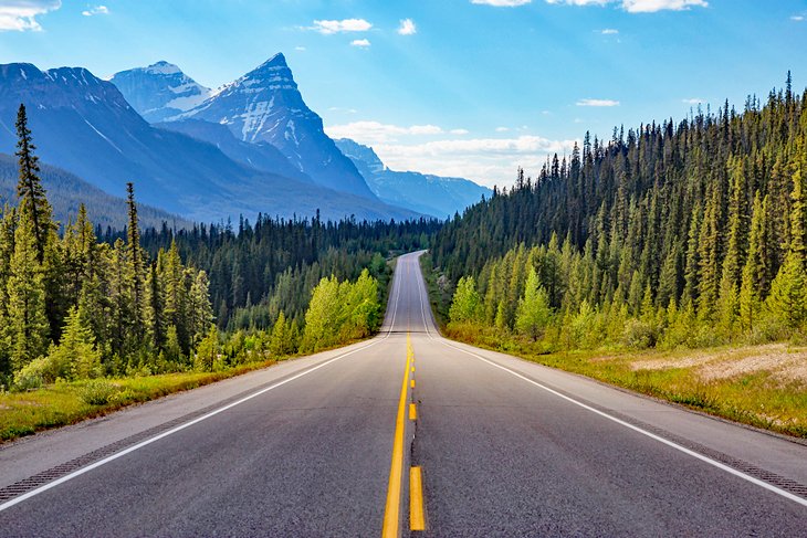 Icefields Parkway near Banff