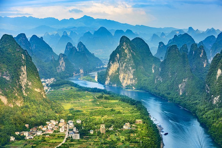 The Li River and the Karst Mountains