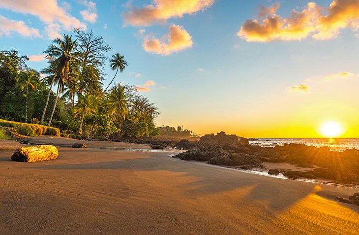 Sunset at Corcovado National Park