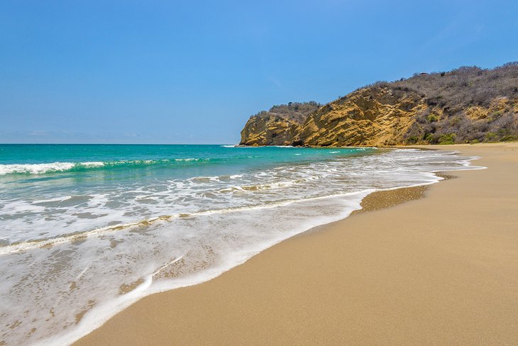 Los Frailes beach in Machalilla National Park, Ecuador