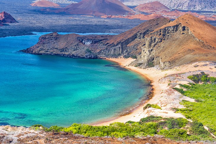 Beautiful Bartolome Island in the Galapagos Islands