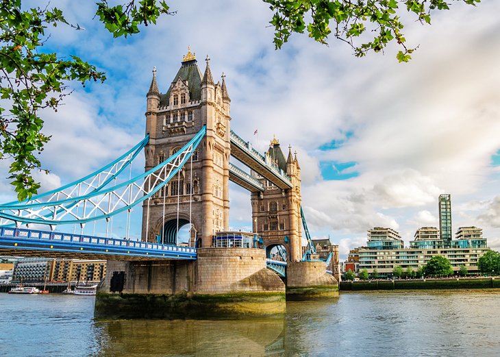 Tower Bridge over the Thames