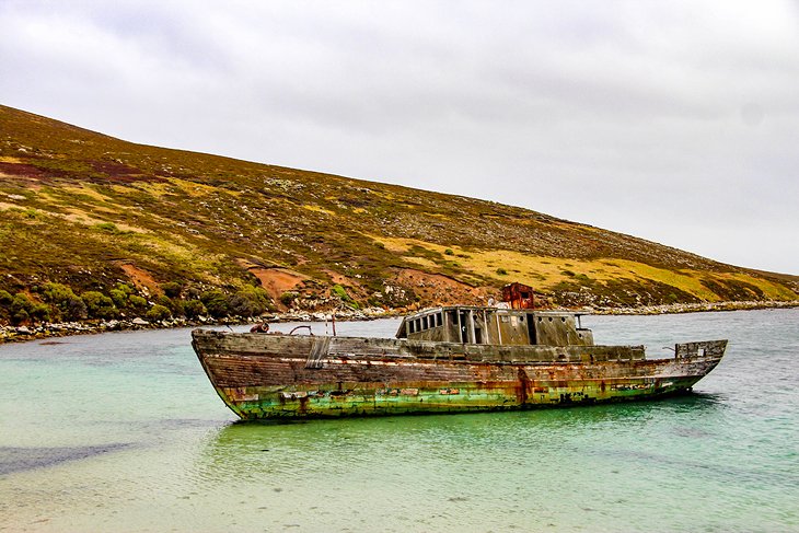 Shipwreck in Coffin's Harbour