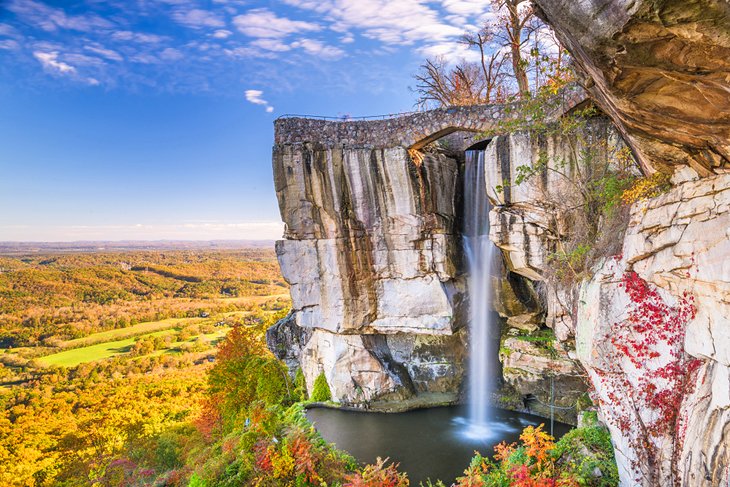 High Falls Waterfall, Lookout Mountain