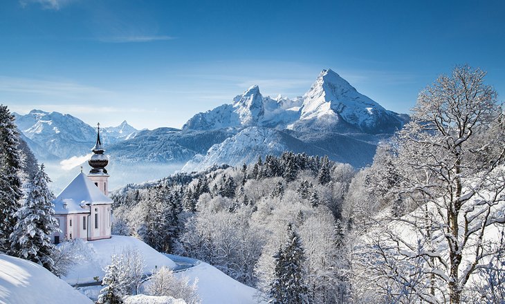 Winter in the Bavarian Forest National Park