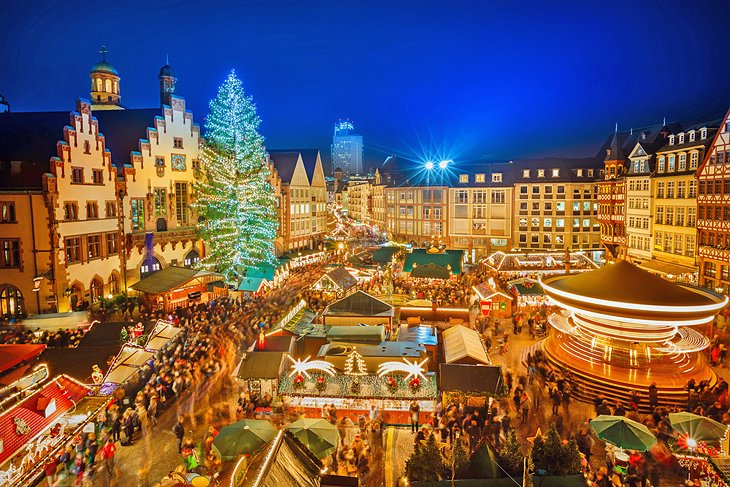 Christmas market in Frankfurt