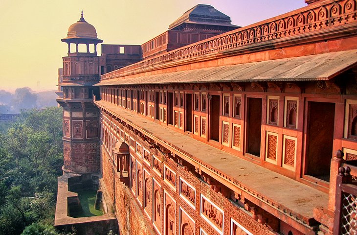 Jahangiri Palace at sunrise
