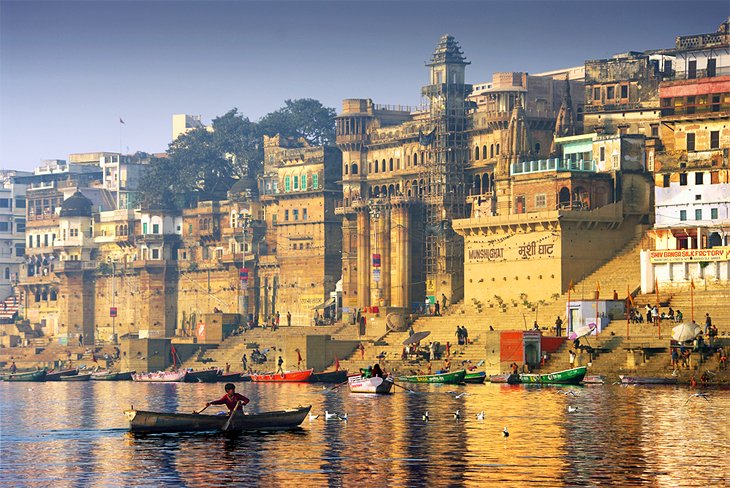 The Ganges River in Varanasi