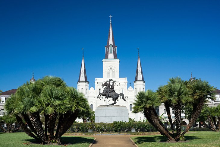 Jackson Square and the St. Louis Cathedral