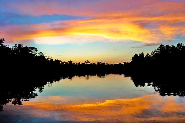 Sunset over the Pearl River