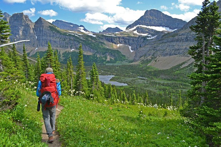 Hiking in Glacier National Park