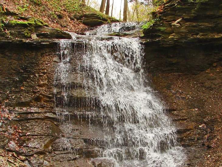 12 cascadas mejor valoradas en Ohio