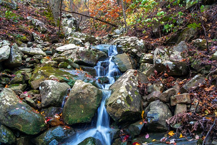 Talimena National Scenic Byway Waterfall