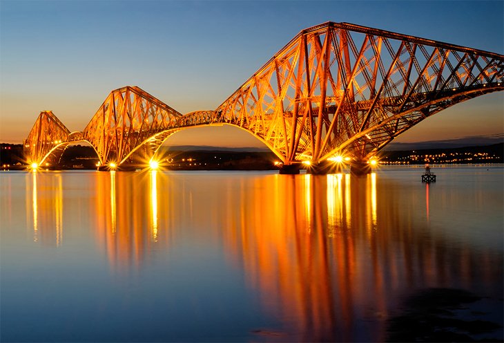 Forth Bridge at dawn