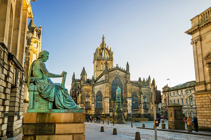 The Royal Mile in Edinburgh