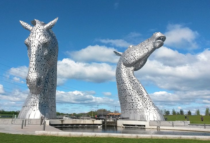 The Kelpies in Falkirk