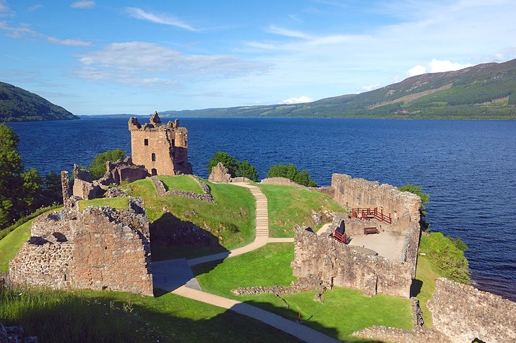 Urquhart Castle and Loch Ness