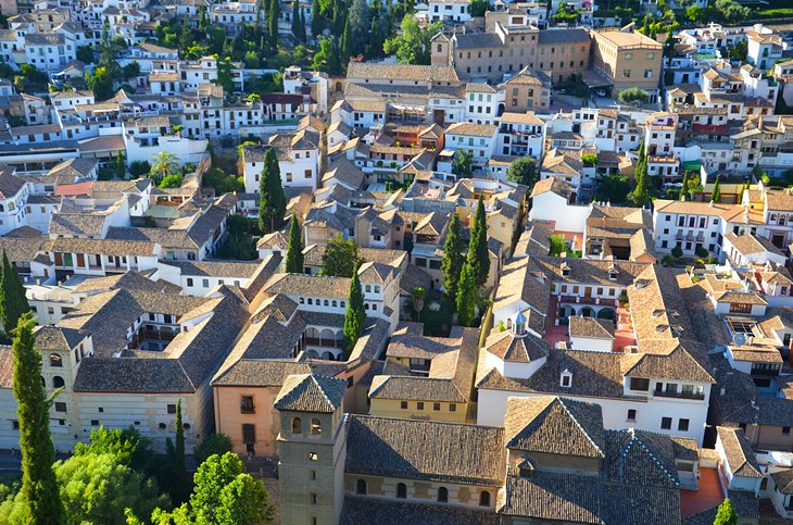 The Albaicin in Granada