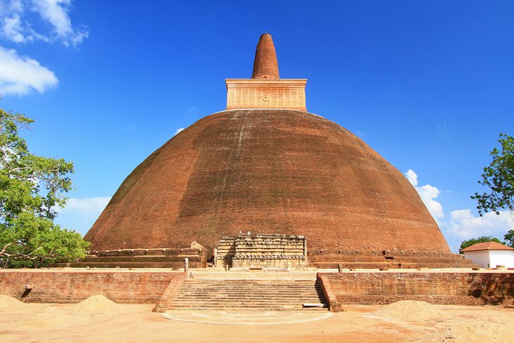 Abhayagiri dagoba in Anuradhapura
