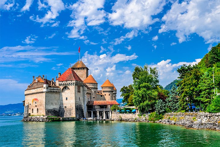 Chillon Castle near Montreux