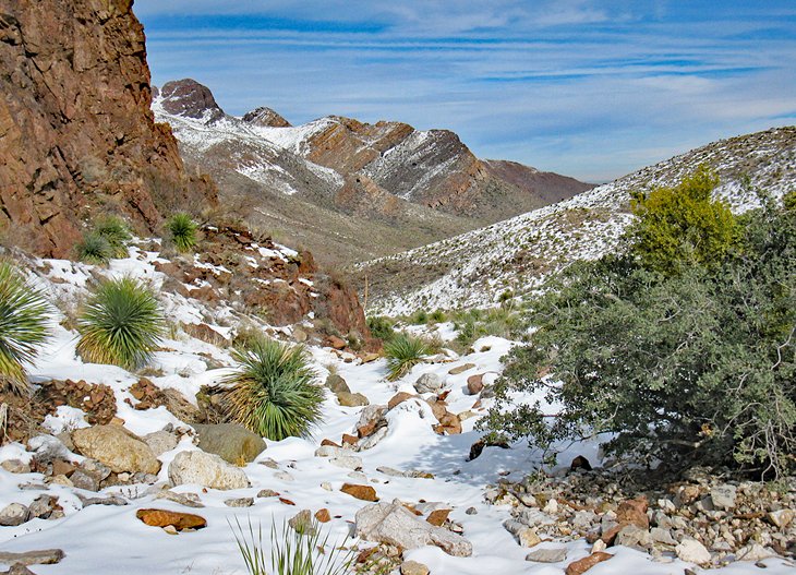 Franklin Mountains State Park in El Paso