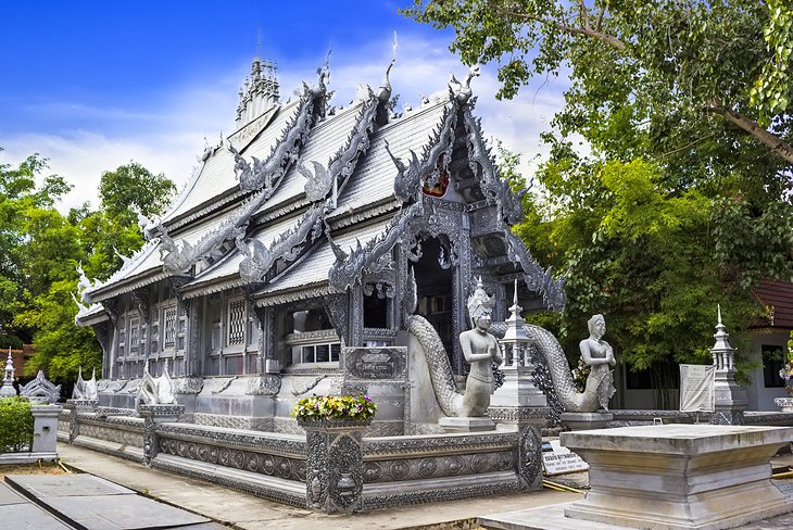 Le temple d'argent, Chiang Mai