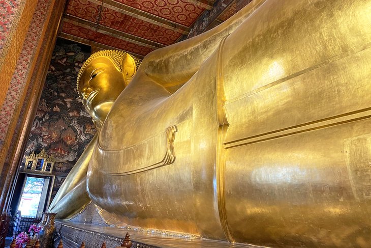 Bouddha couché au Wat Pho