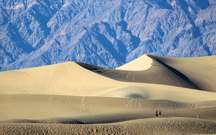 Sand dunes in Death Valley National Park