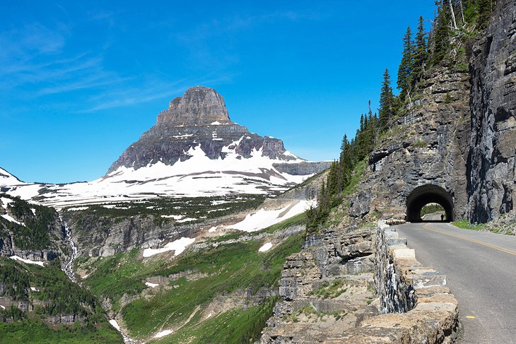 Going-to-the-Sun Road in Glacier National Park